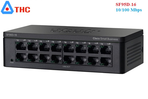 Switch nối mạng Cisco SF95D-16 cổng 10/100 Mbps